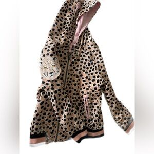 Girls Lightweight Cheetah Jacket